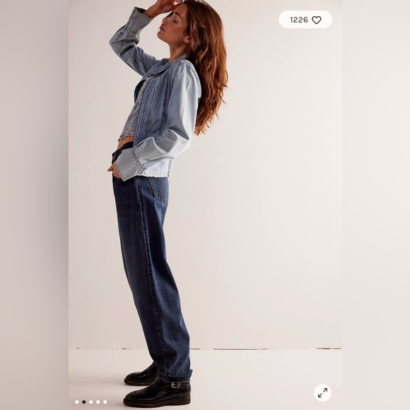 NWOT Size 27 We The Free Augusta Barrel Jeans - Picture 4 of 11